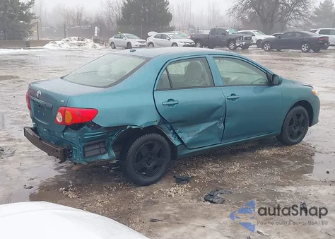 2010 Toyota Corolla Le z USA, uszkodzony, nr VIN JTDBU4EE9A9115296